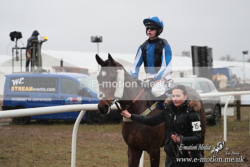 PtP 260125 1047 - Cocklebarrow Point-to-Point racing with the Heythrop Hunt 26/01/25