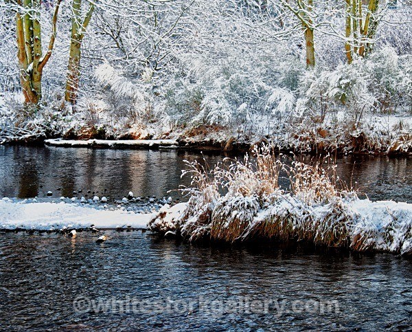 River Nairn -  January - Nairn, Scottish Highlands - Zero Miles