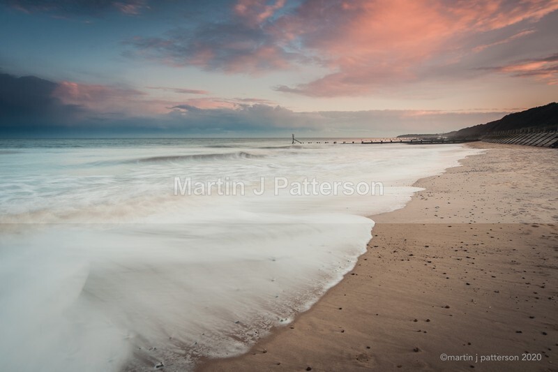 Gorleston Beach Autumn Sunset - 2020