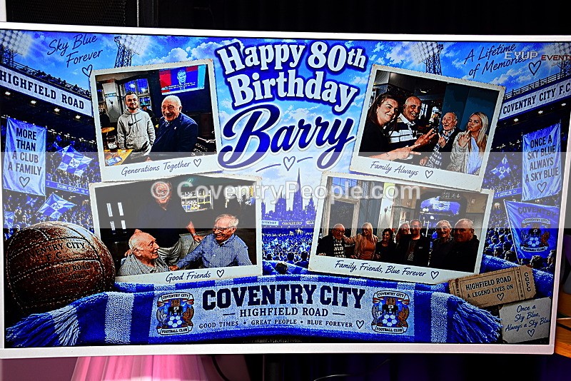 BAZ-071 - Bazza's 80th Birthday