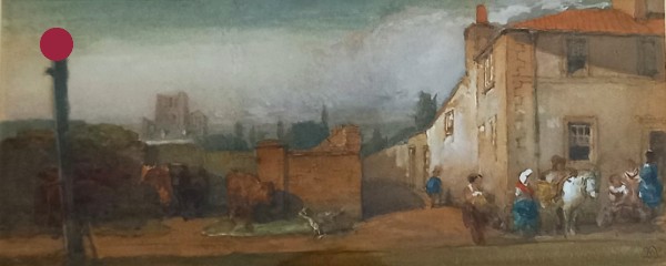 Kelso - William Leighton Leitch SOLD - Scottish Landscapes