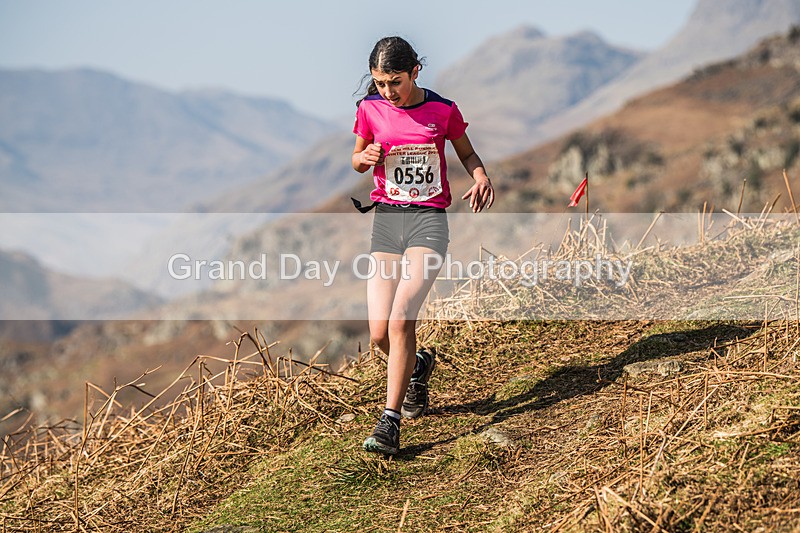 Elterwater-330 - Kendal Winter League Elterwater Under 15/17 Fell Races Sunday 9th March 2025