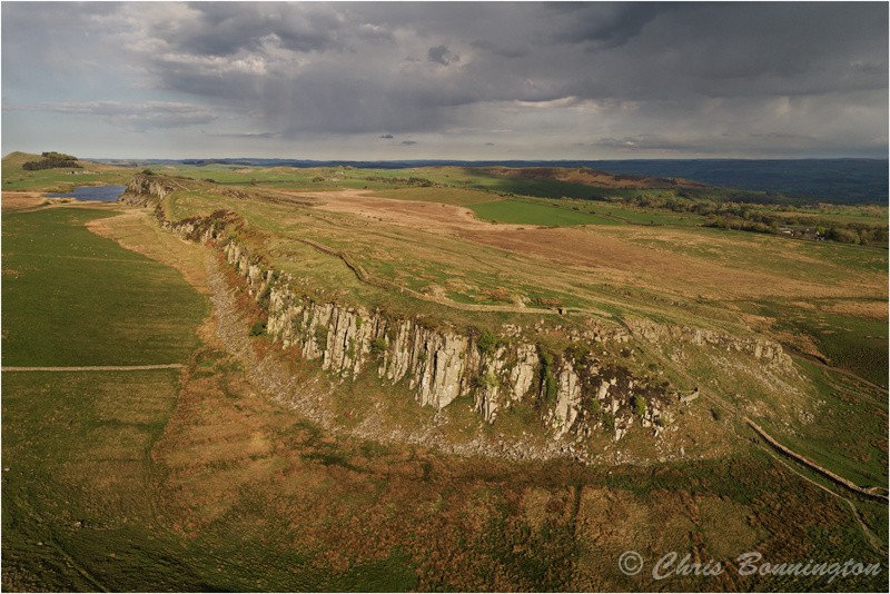 Hadrians Wall - Aerial