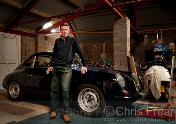 Ian & his Porsche - Workshop Portraits