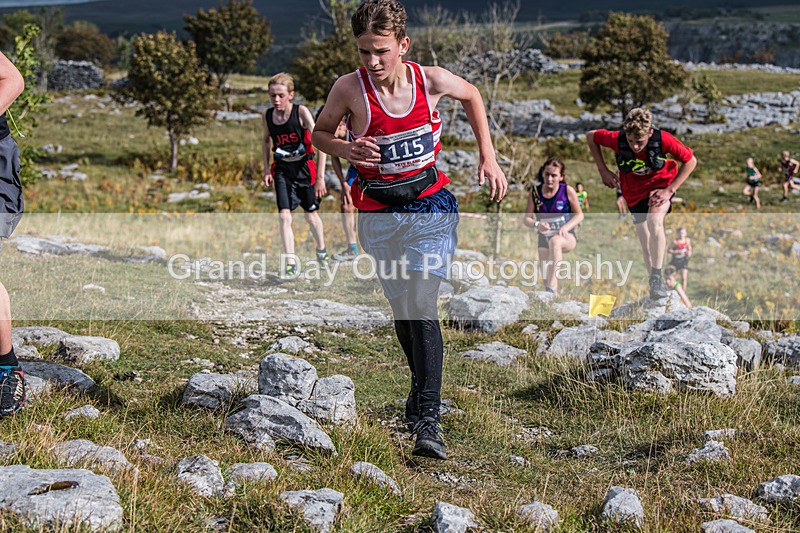 ESFRC Year 8-9-98 - English Schools Fell Running Championships Year 8-9 Giggleswick Saturday 1st October 2022