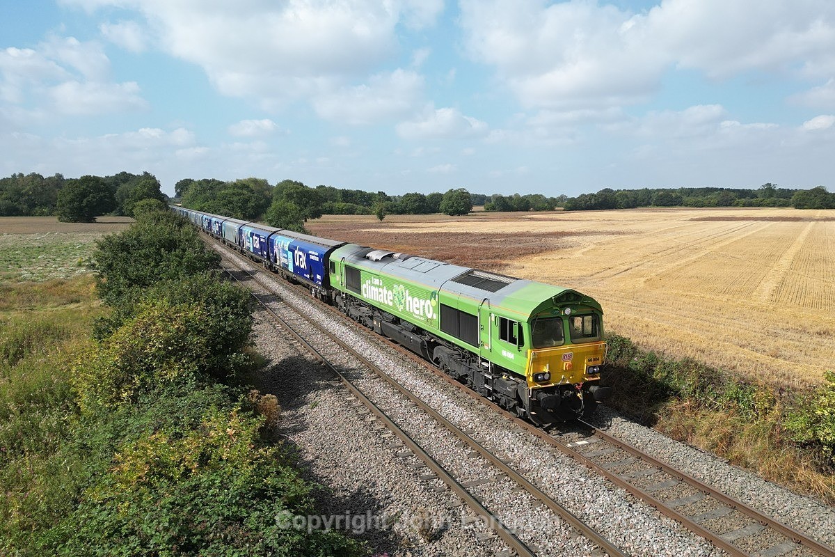 JL - 30.8.24 66004 6H84 Hull biomass - Drax, Hanger Ln - Latest shots