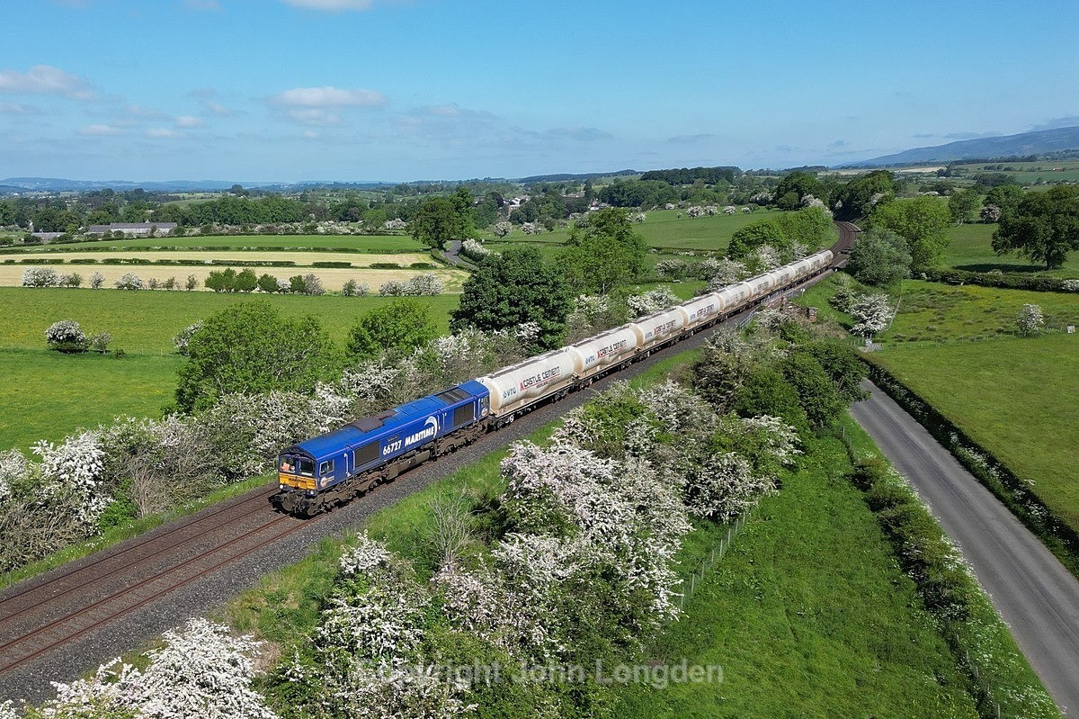 JL - 31.5.23 66727 4N00 Carlisle - Clitheroe, Long Marton - Town End Farm