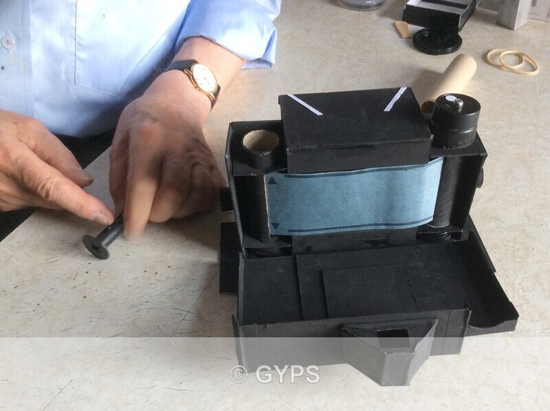 John Bracey’s cardboard camera - John Bracey’s cardboard film camera
