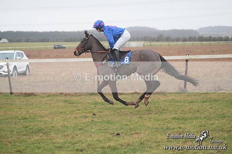 PtP 260125 488 - Cocklebarrow Point-to-Point racing with the Heythrop Hunt 26/01/25
