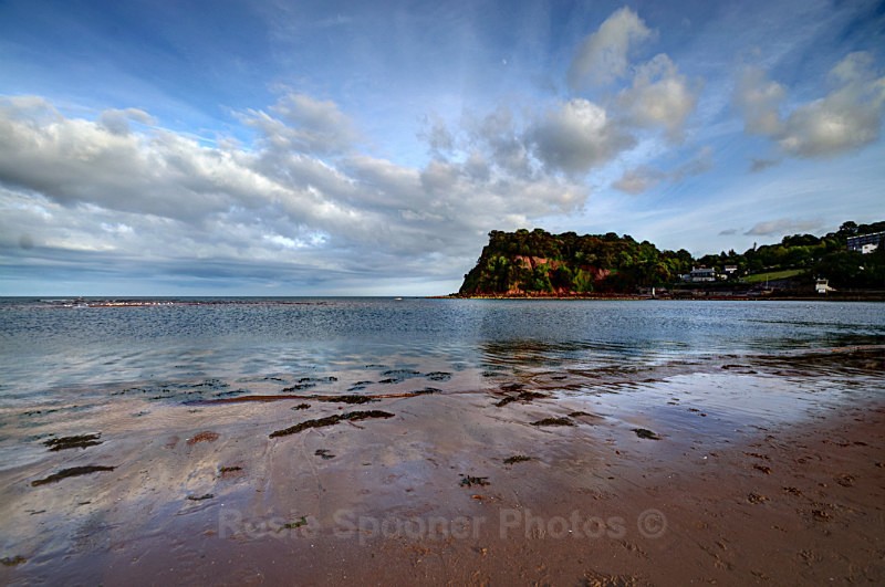 TS13 The Ness Shaldon viewed from Teignmouth - Greetings Cards Teignmouth and Shaldon