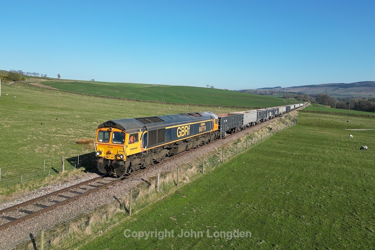 JL - 10.4.25 66719 6E87 Wellingborough - Rylstone, Brackenley Ln - Latest shots