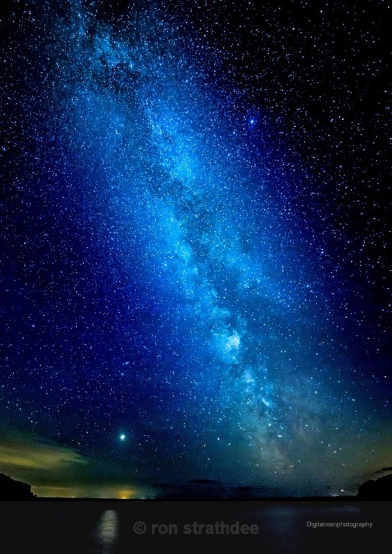 Milky Way at the Sound - Skies of Man