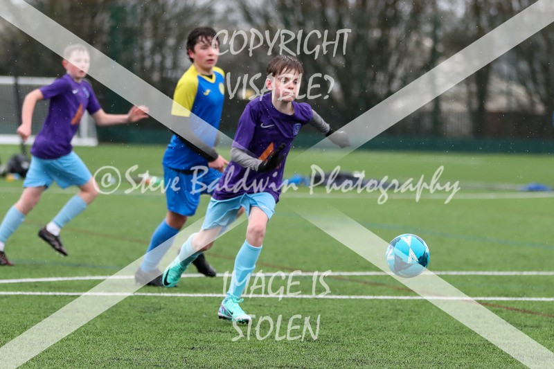1DX20407 - 2026-02-15 FC Abbey Meads U13 Purple V Royal Wootton Bassett Town Youth U13 Yellow