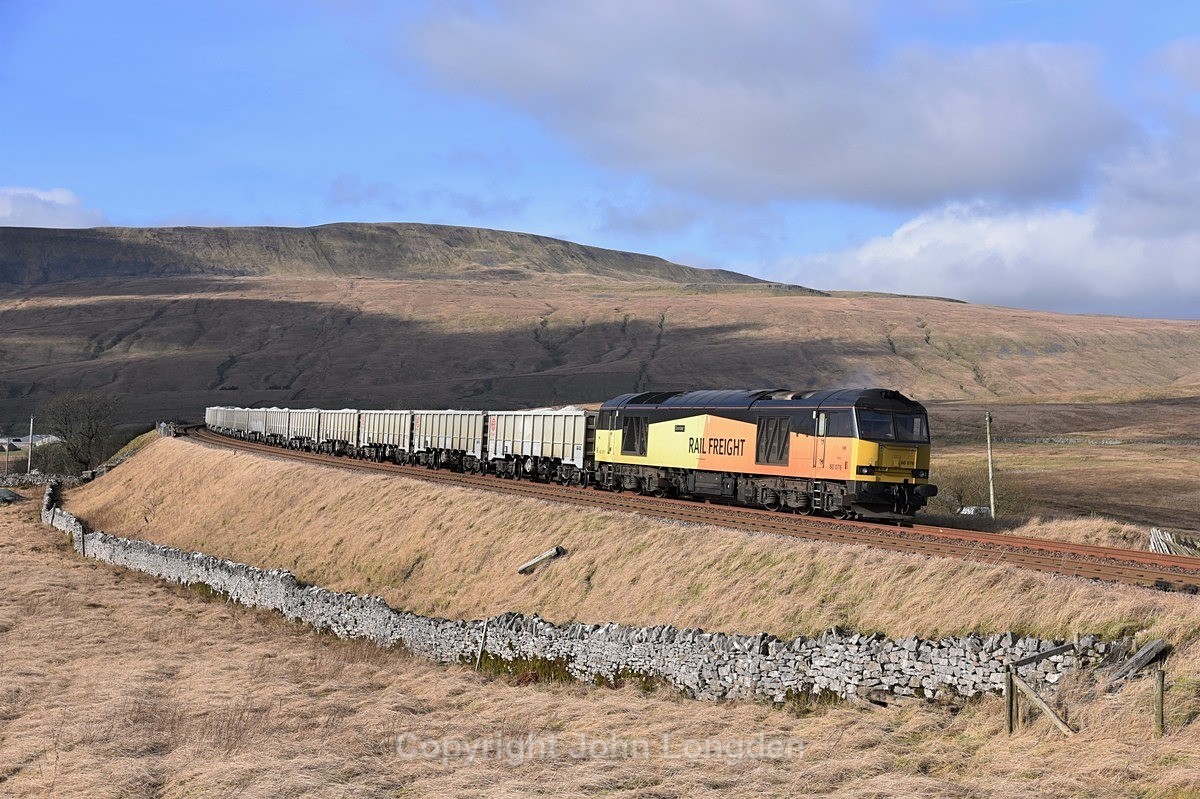 JL - 17.2.23 60076 6F69 Ribblehead - Tuebrook, Ribblehead - Ribblehead