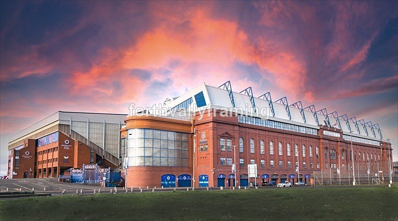 Ibrox 22x10 Canvas Wrap - Glasgow Rangers Items For Sale