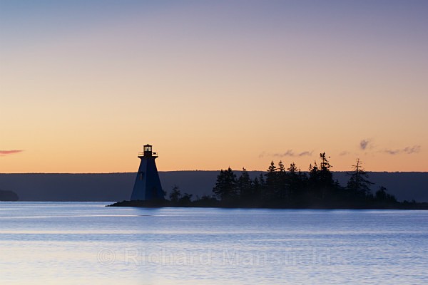 Kidston Island Lighthouse - Nova Scotia, Canada