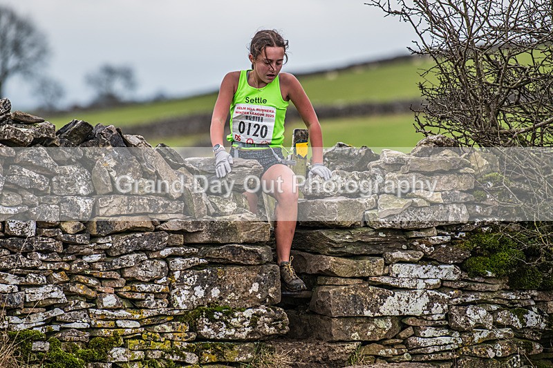 Cunswick U15  U17-56 - Kendal Winter League Cunswick Scar Junior Under 15 & 17 Fell Races Sunday 26th January 2025