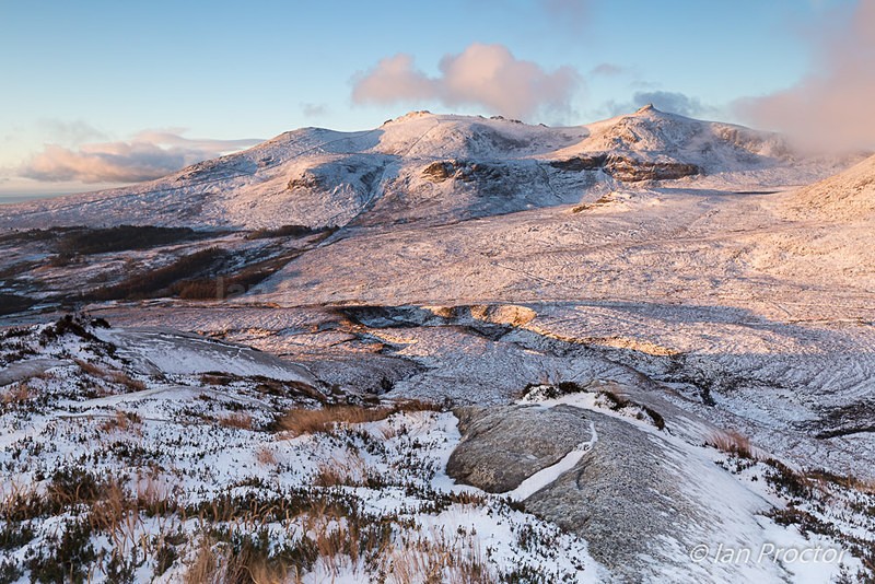 Winter Sunrise Over  the Mournes 5 - Mourne Mountains