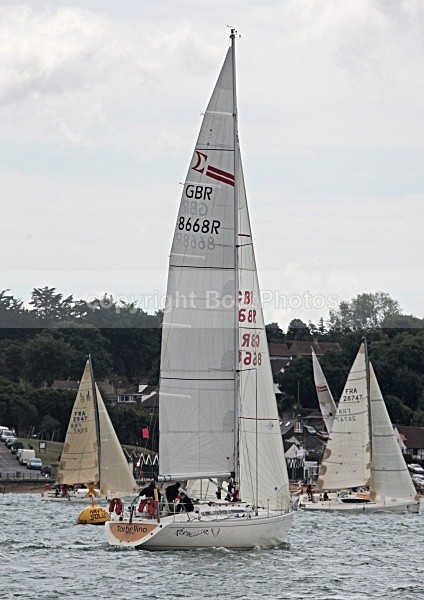 090710 TORBELLINO GBR8668R IMG_9309 - COWES - ST. MALO RACE 10th JULY 2009