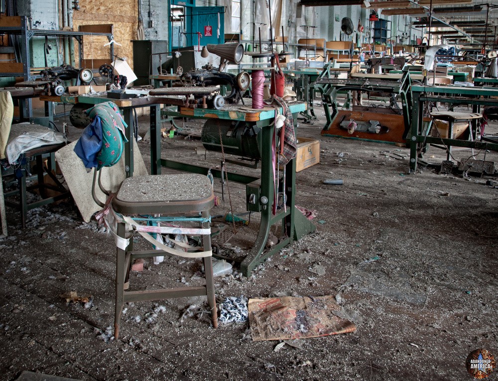 Children's Clothing Factory - Matthew Christopher Murray's Abandoned America