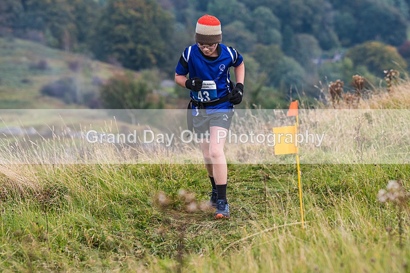 Year 7-261 - The English Schools Fell Running Championship Giggleswick Year 7 Sunday 6th October 2024