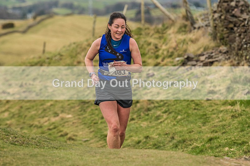 Helm Hill -826 - Kendal Winter League Helm Hill Fell Races (Under 13/15/17 & Seniors) Sunday 16th March 2025