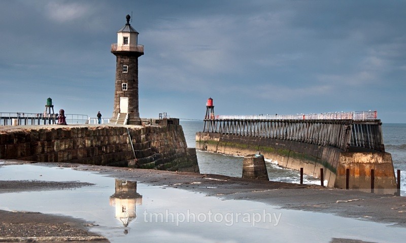 Old Lighthouse at Whitby - Yorkshire Coast