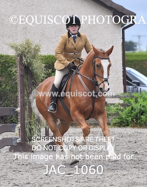 JAC_1060 - CLASS 7 BHS Scotland Riding Club Style Jumping (0.85m)