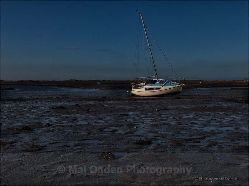 Sunset on the Mud - North West England