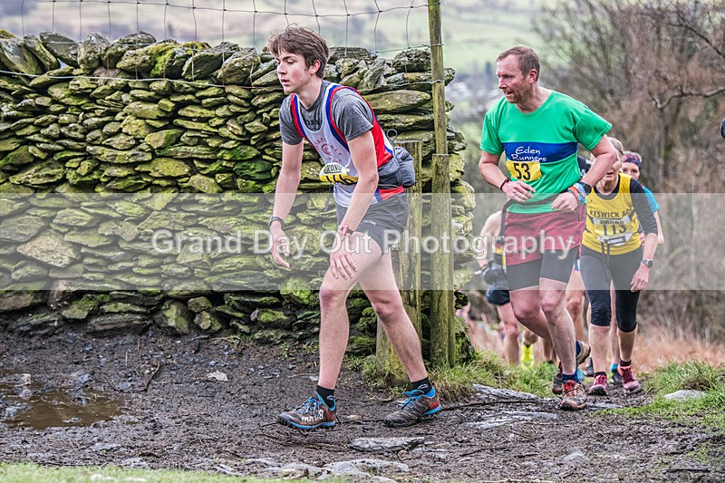 BB Kong-232 - Kong Running BB Kong Fell Race Saturday 17th February 2024