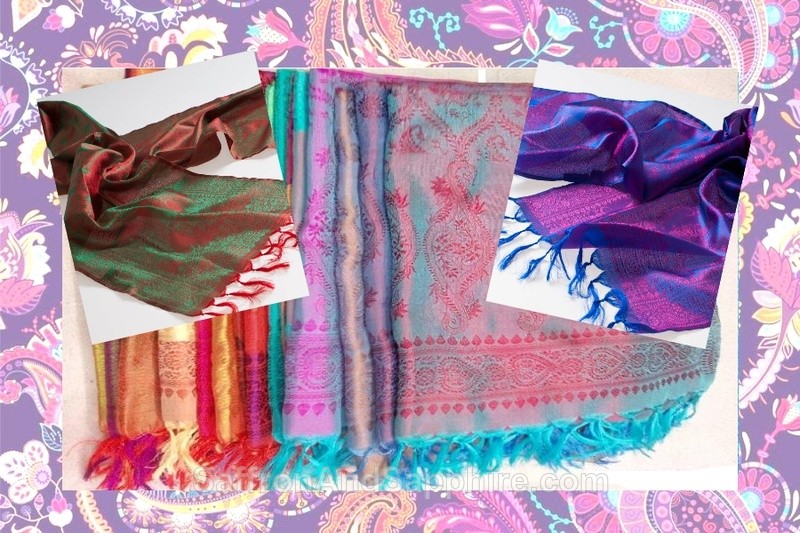Bamboo Silk Scarves