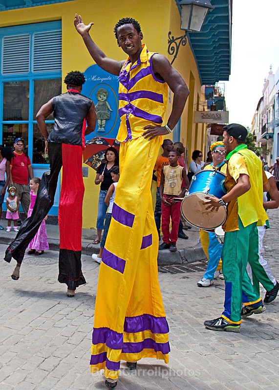 Street Dancers Havana Cuba