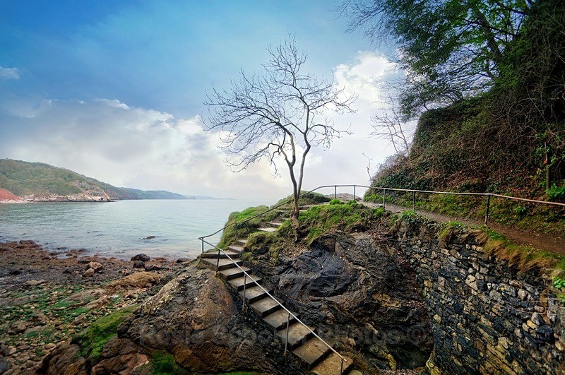 The small beach between Babbacombe and Oddicombe - Torquay See separate galleries for Cockington, Meadfoot and Anstey's Cove