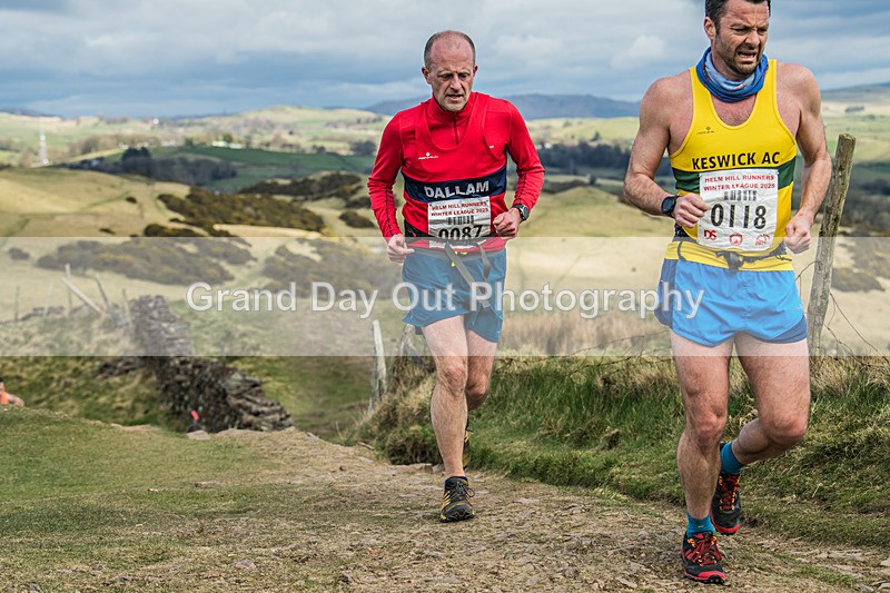Helm Hill -463 - Kendal Winter League Helm Hill Fell Races (Under 13/15/17 & Seniors) Sunday 16th March 2025