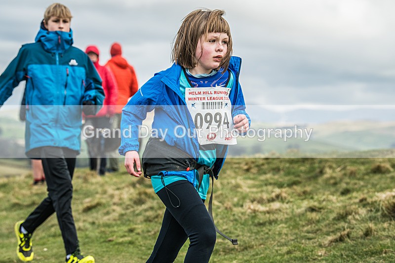 Helm Hill U9-51 - Kendal Winter League Helm Hill Under 9 Fell Race Sunday 16th March 2025