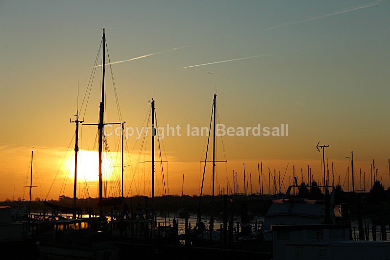 Dawn at the Sailing Club - Essex