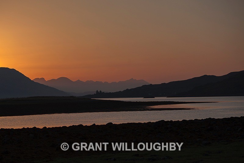 Coulin sunset - Horizontal