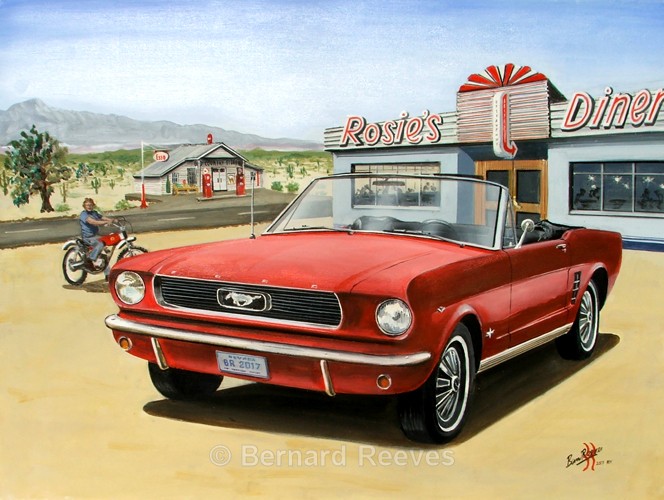 Ford Mustang 1966 Convertible Nevada - American Classics