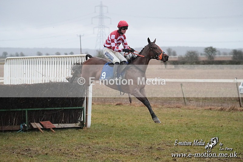 PtP 260125 1061 - Cocklebarrow Point-to-Point racing with the Heythrop Hunt 26/01/25