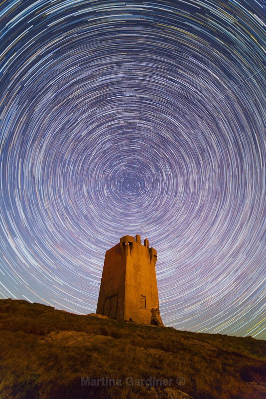 Startrails at Malin Head - Ireland by Night