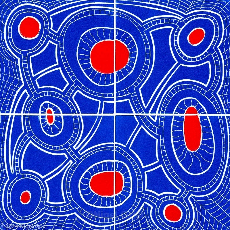  - Linocut