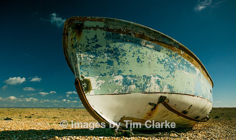   Old Peeling Paint Dungeness 4443 - Seascapes