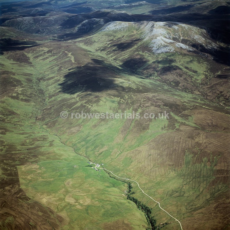 aerial pictures of Scotland Scotlands mountains hills moors highlands cairngorms