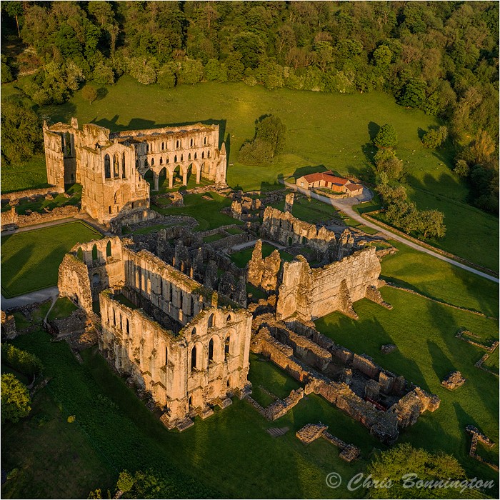 Rievaulx Abbey - Aerial