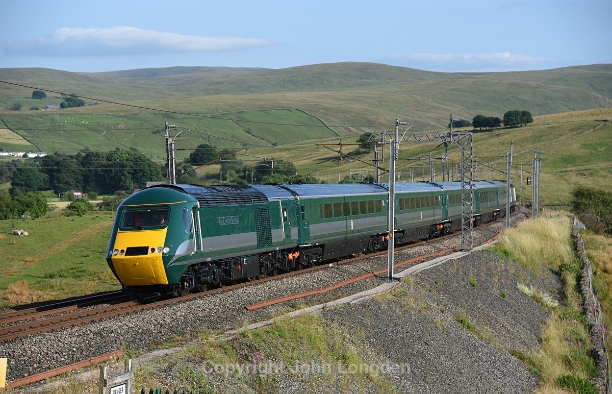 JL - 18.7.21 43058 & 43059 5Z45 Crewe HS - Carlisle, Greenholme - West Coast Main Line (north to south)