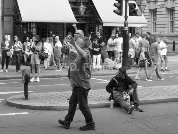 'Flash, Bang, Wallop' (b&w) - Candid People