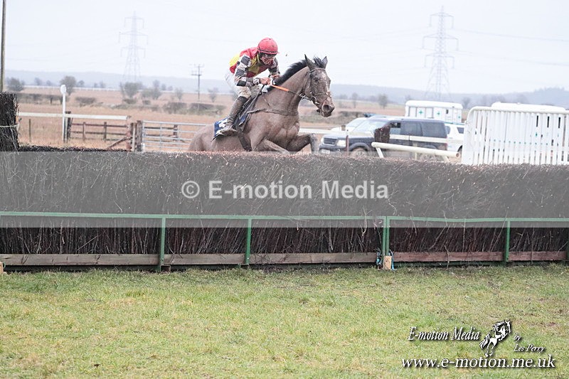 PtP 260125 892 - Cocklebarrow Point-to-Point racing with the Heythrop Hunt 26/01/25
