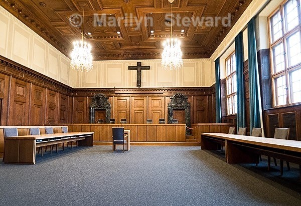Nuremberg Trials courtroom 600 -10 - Budapest to Amsterdam in Autumn
