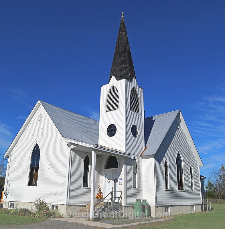 Taymouth United Church Taymouth New Brunswick Canada - Churches of New Brunswick