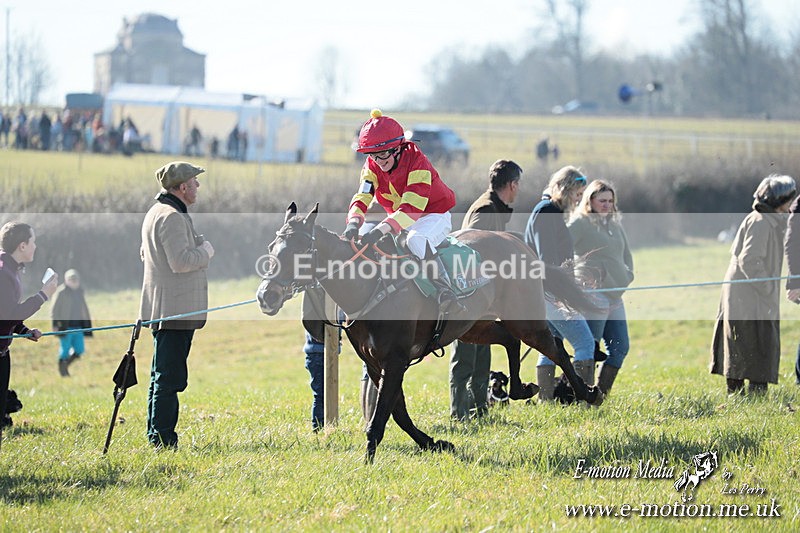 PR 010325 5 - Pony Racing from Beaufort Races Didmarton 01/03/25